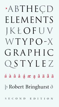 The Elements of Typographic Style (Hartley & Marks 1996)