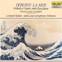 德彪西《大海》《牧神午后序曲》《神圣与世俗舞曲》 / 斯拉特金指挥圣路易斯交响乐团