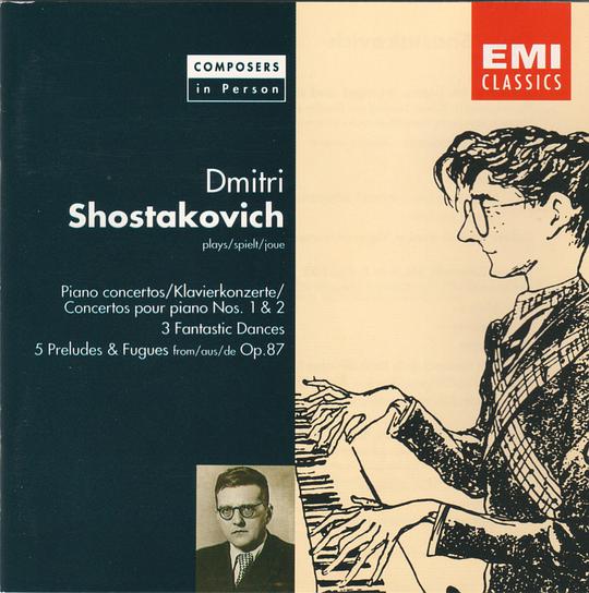 Dmitri Shostakovich Plays Piano Concerto No.1 & 2, etc.