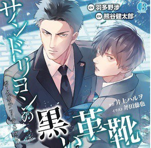 サンドリヨンの黒い革靴