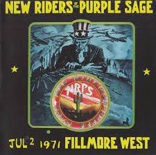 New Riders Of The Purple Sage - San Francisco, CA - 07-02-71