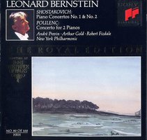 Shostakovich Piano concertos 1&2 / Poulenc Concerto for 2 Pianos