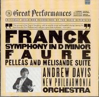 Franck: Symphony in D Minor/ Faure: Pelleas et Melisande (CBS Great Performances Series)