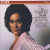 Mozart: Kiri Te Kanawa / Exsultate Jubilate / Vesperae Sonennes de confessore / Kyrie in D Minor / Ave vermus corpus