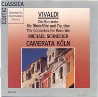 Vivaldi: Concertos For Recorder / Camerata Köln