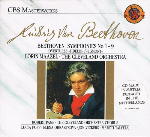 Beethoven: Symphonies No. 1-9; Overtures "Fidelio", "Egmont"
