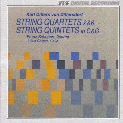 Dittersdorf: String Quartets 2+6 & String Quintets in C & G (CPO)