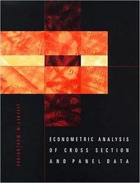 Econometric Analysis of Cross Section and Panel Data (The MIT Press 2001)