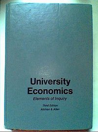University Economics (Prentice Hall 1974)
