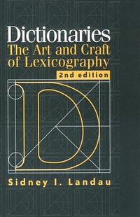 Dictionaries (Cambridge University Press 2001)
