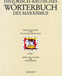 Historisch-kritisches Wörterbuch des Marxismus (Argument-Verlag 1994)