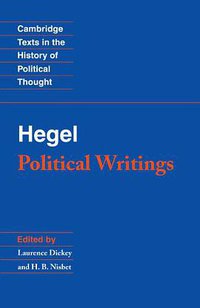 Hegel (Cambridge University Press 1999)