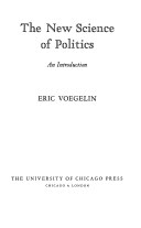 The New Science of Politics