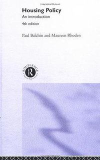 Housing Policy In The United States (Routledge 2002)