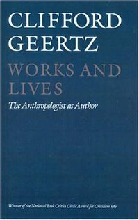 Works and Lives (Polity Press 1989)