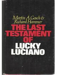 The Last Testament of Lucky Luciano (Little, Brown 1975)
