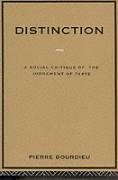 Distinction (Routledge 1986)