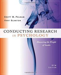Conducting Research in Psychology (Cengage Learning 2012)