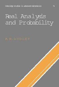 Real Analysis and Probability (Cambridge University Press 2002)