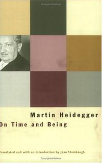 On Time and Being (University Of Chicago Press 2002)
