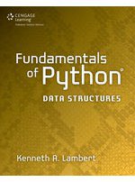 Fundamentals of Python (Cengage Learning 2013)