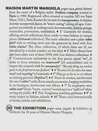 Maison Martin Margiela (Modenatie 2008)