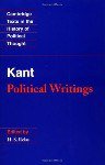 Kant's Political Writings (Cambridge University Press 1970)