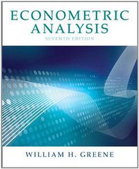 Econometric Analysis (Prentice Hall 2011)