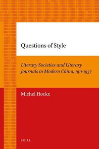 Questions of Style (BRILL 2011)