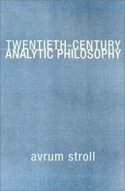 Twentieth-Century Analytic Philosophy (Columbia University Press 2001)