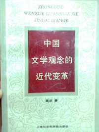 中国文学观念的近代变革 (上海社会科学院出版社 1996)