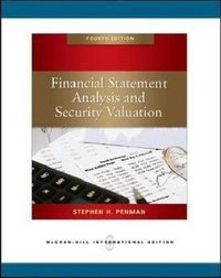 Financial Statement Analysis and Security Valuation (McGraw-Hill Higher Education 2009)
