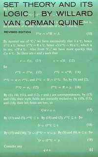 Set Theory and Its Logic, Revised Edition (Belknap Press 2004)