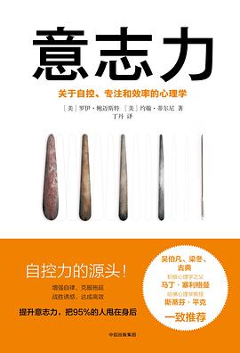 意志力:关于自控、专注和效率的心理学
