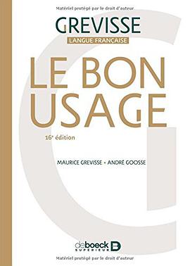 Le Bon usage