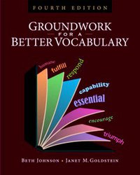 Groundwork for a Better Vocabulary, 4/e (Townsend Press)