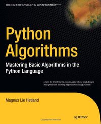 Python Algorithms (Apress 2010)