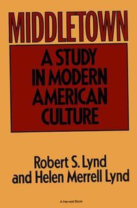 Middletown (Harvest Books 1959)