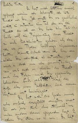 Letter to My Father