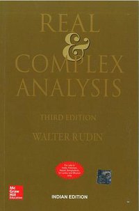 Real and Complex Analysis (McGraw-Hill India 1987)