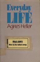 Everyday Life (Routledge 1984)