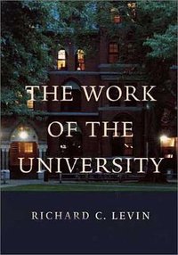 The Work of the University (Yale University Press 2003)