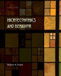 Microeconomics and Behavior (McGraw-Hill/Irwin 2009)