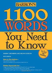 1100 Words You Need to Know (Barron's Educational Series Inc.,U.S 2013)