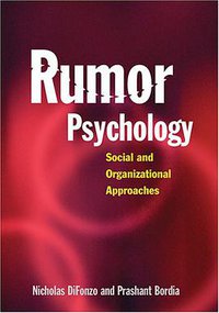 Rumor Psychology (American Psychological Association (APA) 2006)