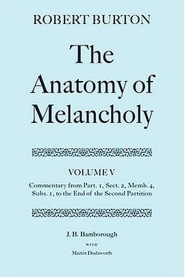 The Anatomy of Melancholy