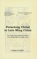 Preaching Christ in Late Ming China