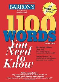 1100 Words You Need to Know (Barron's Educational Series 2008)