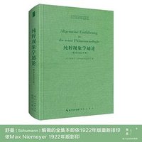 纯粹现象学通论（德文）-西方哲学经典影印19 (崇文书局 2022)
