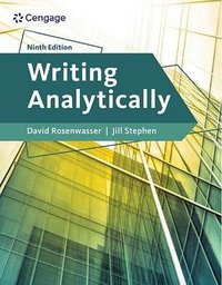 Writing Analytically (9/e) (Cengage Learning 2023)